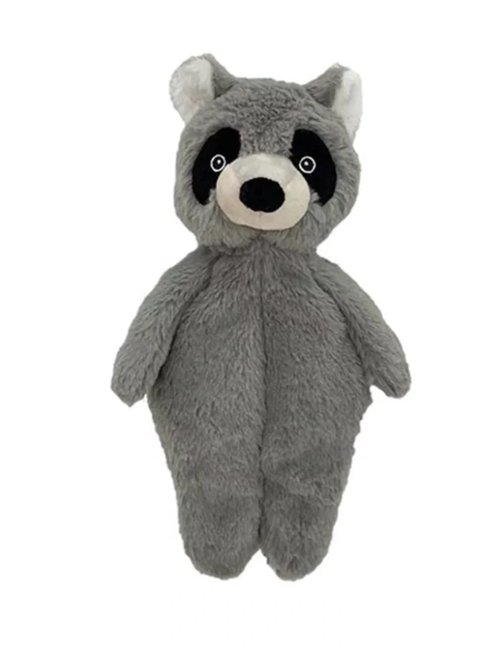 PETLOU Raccoon Floppy Dog Toy 13” Tall Crinkles & Squeaker NWT